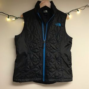 Black North Face Vest